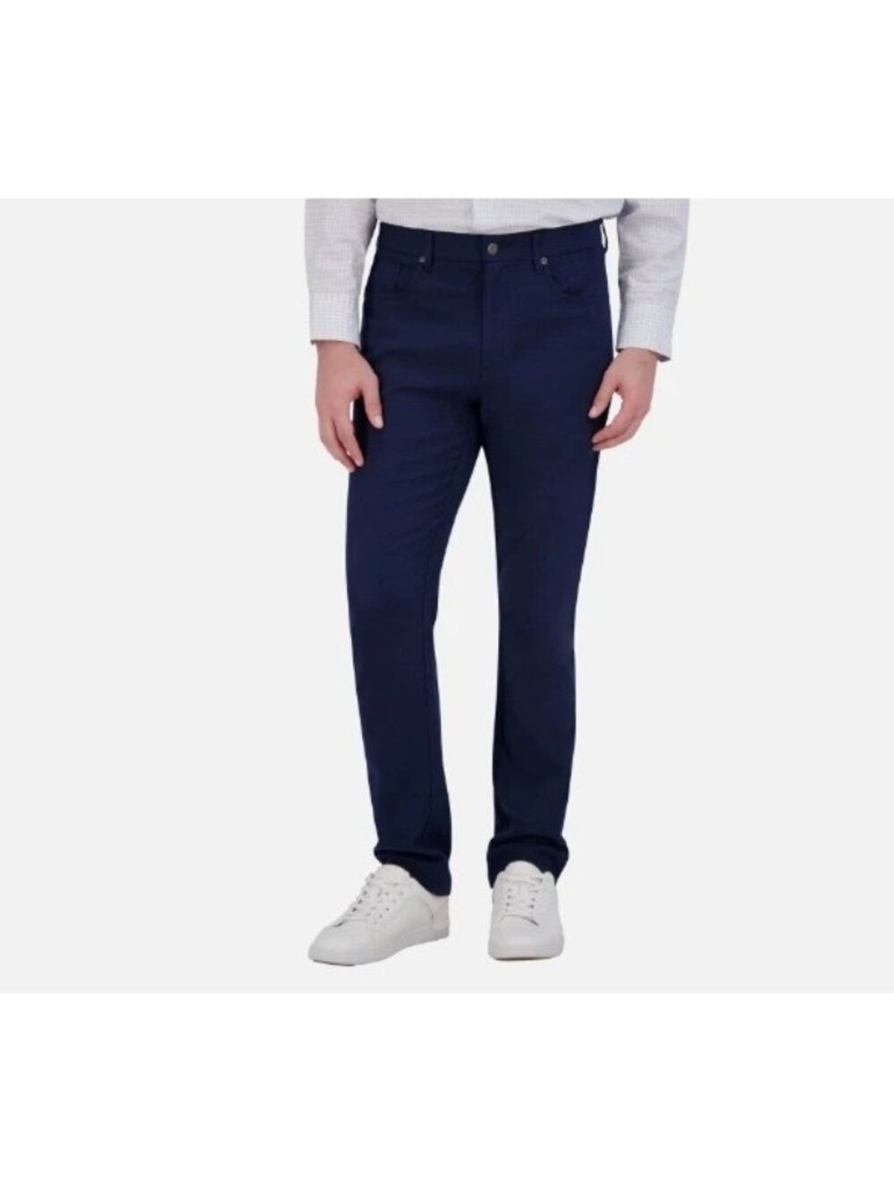 Kirkland Signature Men's 38x32 Navy 5-Pocket Stretch Pants d1753